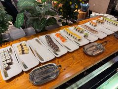 -广州万富希尔顿酒店-感趣自助餐厅·生蚝海鲜刺身