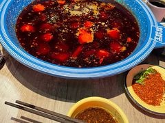 重庆原始红油现炒锅底-王歘歘·chuǎ火锅(五道营店)