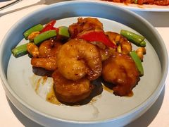 玫瑰宫保汁明虾-玫瑰厅上海菜(兴国路店)