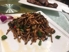 滑肉茶树菇-国人川菜(李家村建东街店)