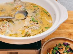 酸菜煮桂鱼-渔悦潇湘·酸菜煮鱼(岳麓山店)