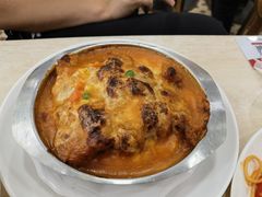 焗鸡扒饭-喜莲咖啡