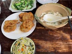 虾肉藕夹-酒坛老灶柴火饭(朱家角古镇店)