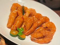 蜜汁酥皮虾-四季民福烤鸭店(外滩外白渡桥店)