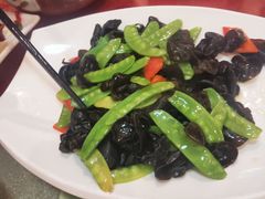 荷兰豆炒黑木耳-化州大众美食城(宝安老牌店)
