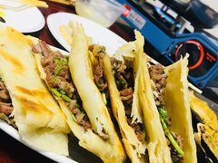 -老红桥炸灌肠牛肚锅烧烤(定福庄店)