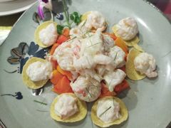 芥末虾球-龙桥私厨·姜花菊花过桥鱼·顺德菜(容桂店)