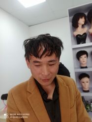 -发饰美男士增发补发假发定制店
