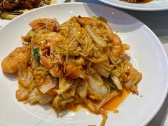 大虾烧白菜-1937青岛老味道·海肠捞饭·青岛菜(大鲍岛栈桥店)