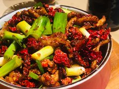 宫爆板筋-山石榴·贵州菜(丰盛里店)