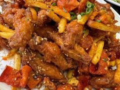 -老码头黑皮肘子锅包肉熏酱水饺(文政街店)