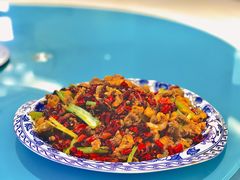 干煸鱿鱼须-老城味道·传统天津菜(杨柳青店)