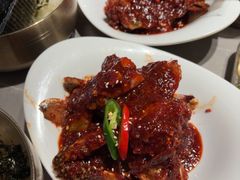 -草家酱蟹炭火烤肉店(珲春南路一店)