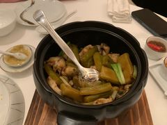 凉瓜豉味河鳗煲-宝丽轩中餐厅BAOLIXUAN