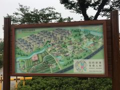 -田园东方蜜桃村的田野营地