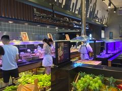 自助取餐区-盛江山自助料理(太原街万达店)