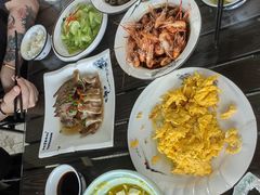 -七的湖·晚芳亭·阳澄湖农家菜·大闸蟹(莲花岛店)