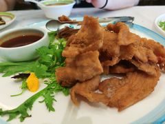 青岛老炸肉-开海·红岛海鲜虾水饺(石老人店)