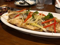 清蒸海鲈鱼-威海小海鲜大排档胖哥烧烤(双井店)