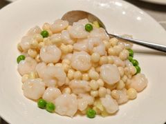 鸡头米炒虾仁-忆家名门·上海菜(徐家汇店)