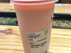 荔枝玫瑰水牛乳奶茶-奈雪的茶(花城汇中区PRO店)