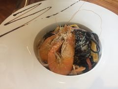 忌廉芝士海鲜墨鱼面-more than meow吴止猫主题餐厅(承德 中船汇店)