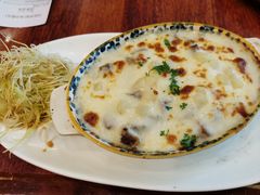 海鲜蟹肉鲜奶芝士烤饭-玛格萝妮比萨屋(四平店)