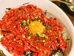 生牛肉拌饭-萌牛肠烧烤店(虹梅路店)
