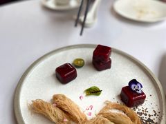 红酒鹅肝葱油饼-广州富力丽思卡尔顿酒店·丽轩·粤菜