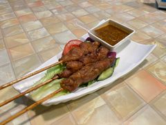 沙爹鸡肉串-热浪岛马来餐厅