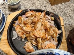 铁板鱼籽酱焗大虾-南京大牌档(三阳广场苏宁店)