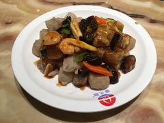 三鲜焖子-小船渔村•大连菜•大连焖鱼(明泽街店)