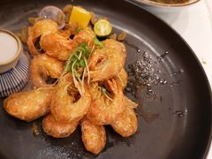 葡萄干油爆虾-阿明小菜·海鲜·上海菜(梅陇华理店)