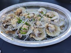 粉丝蒸扇贝-仙本那渔人码头餐厅