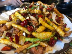干锅排骨虾-嘎嘎鸭脑壳(驷马桥店)