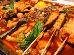 鱼饼火山炒年糕-包装马车·韩国料理·포장마차