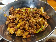 糍粑辣子鸡-阿婉贵州苗家酸汤鱼(梅林店)