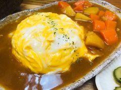 中华腊肉咖喱蛋包饭-Ginko银子(青龙街店)