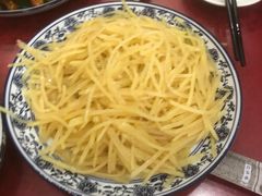醋溜土豆丝-北大地皖峰饭馆