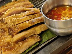 炭烤秘制猪颈肉-simply thai天泰(长泰广场店)