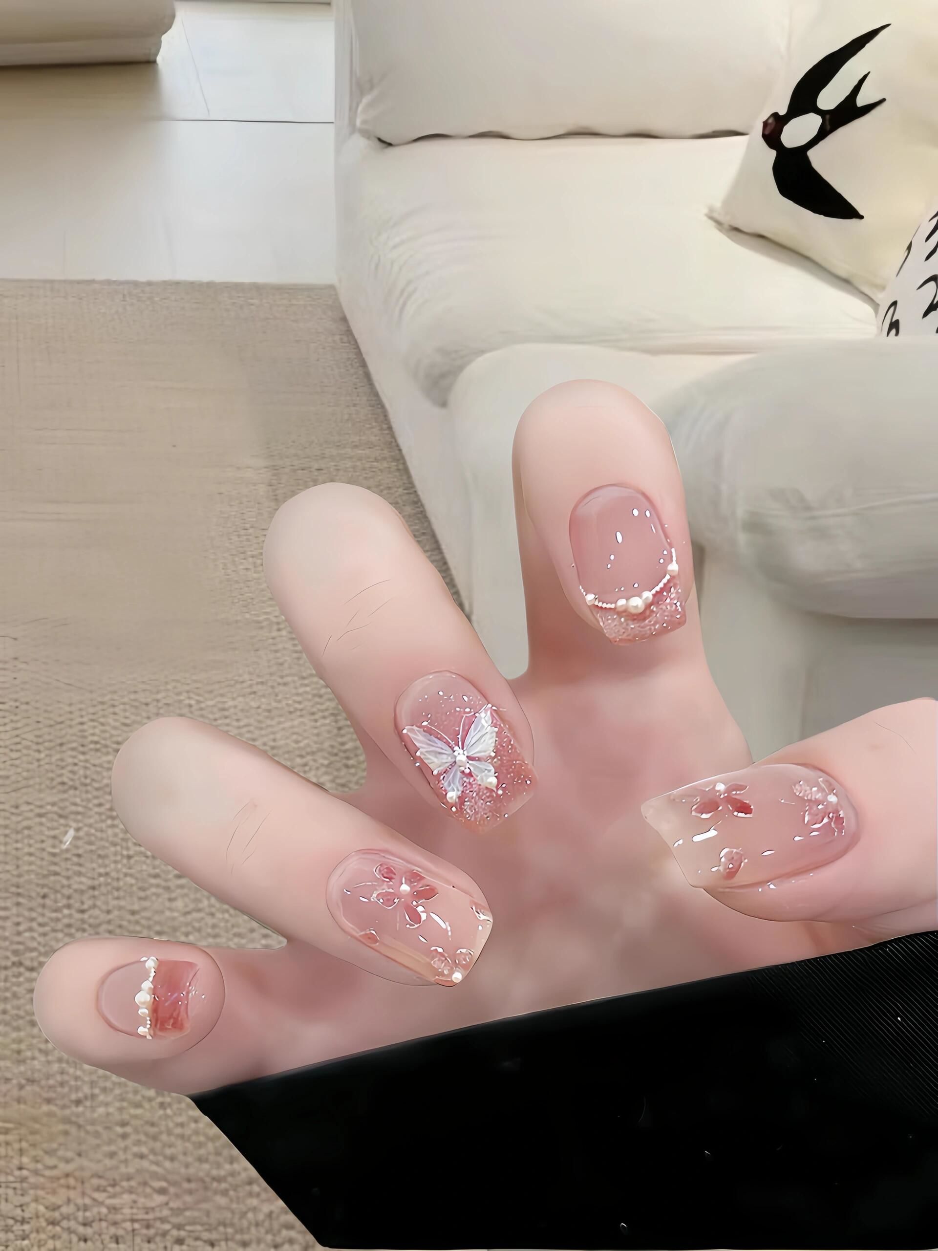 小清新美甲,少女心爆棚✨