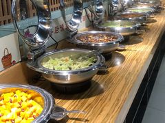 自助取餐区-感恩心素食馆(百世广场店)