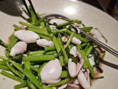 茼蒿烧海兔-KŌNG胶东小馆(华熙店)