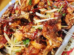 炒鸡架-勃利地摊·勃立小串烧烤