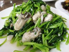 茼蒿海蛎子-林之六八·6886大连老菜馆