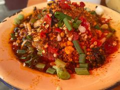 烤脑花-拈签一笑黄牛肉辣卤串串