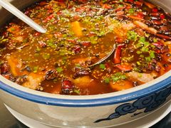 水煮豆花牛肉-万达文华酒店-品珍中餐厅