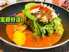 土豆排骨火锅-喇喇排骨火锅·传统韩式脊骨汤(望京西园总店)