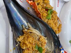 蒜蓉粉丝蒸带子-大锅强·蒸海鲜青岛菜(金沙滩店)