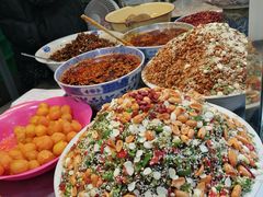 -清真马乐贝腊牛肉蛋黄菜夹馍(马蓉洒金桥店)